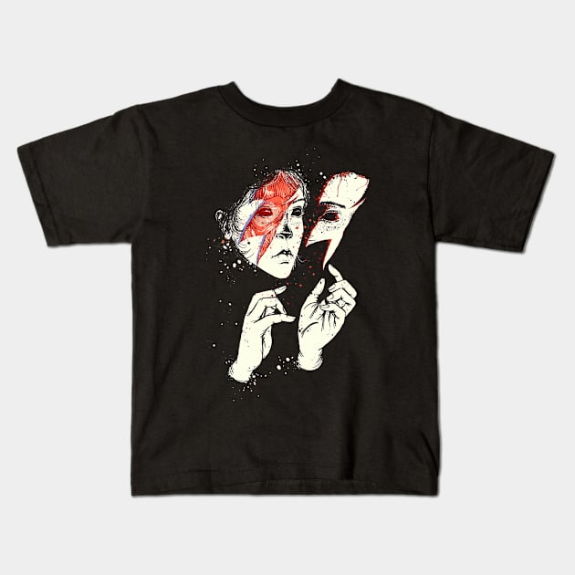 Face Star Kids T-Shirt by DavidJohan_Design